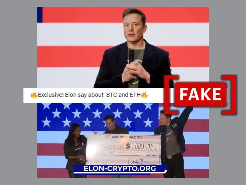 Deepfake video shared to claim Elon Musk is giving away cryptocurrency